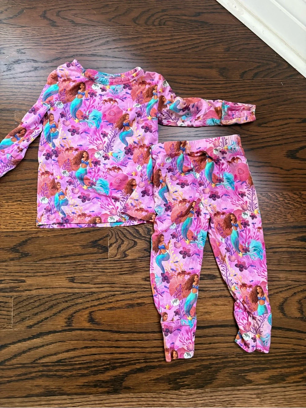 Posh Peanut Little Mermaid classic Pajama Set